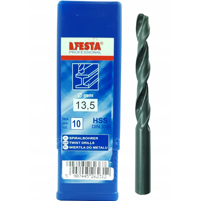 Wiertło NWKa 13,5 mm DIN 338 FESTA