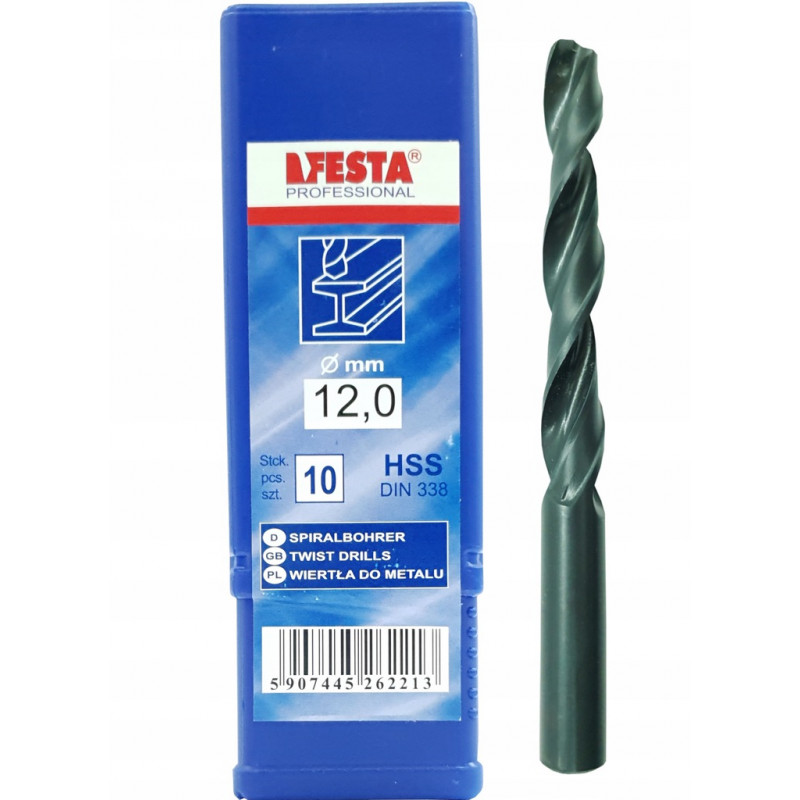 Wiertło NWKa 12,0 mm DIN 338 FESTA