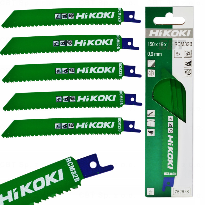 Brzeszczoty do piły szablastej RCM 32B Hikoki