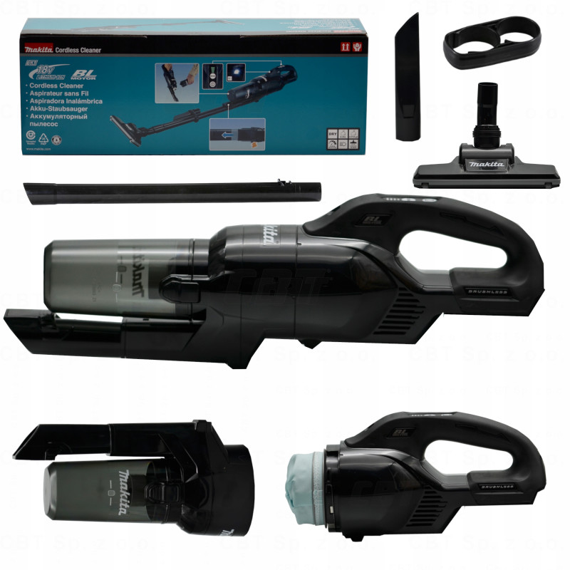 Akumulatorowy odkurzacz pionowy LXT DCL286FZB CZARNY MAKITA