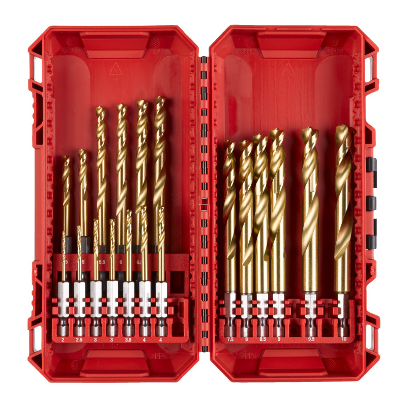M.Drill SWave HSS-G Ti. 19pc Set -19pc MILWAUKEE