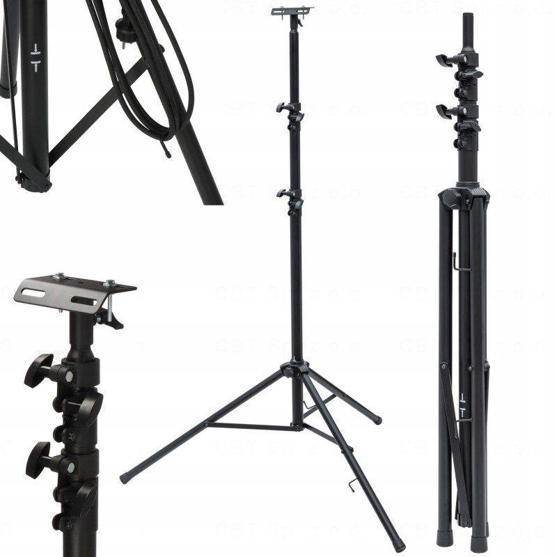 Statyw teleskopowy ST 302 do reflektorów budowlanych do 3m udźwig 20 kg BRENNENSTUHL