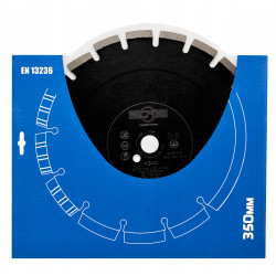 Tarcza do asfaltu 350x25x10 , czterosegmentowa BLACK CUT CFI