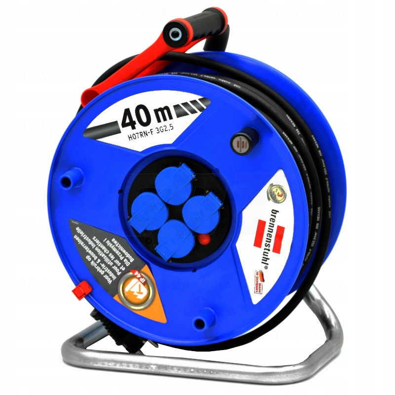 Przedłużacz bębnowy Garant 40m H07RN-F 3G2,5 IP44 BRENNENSTUHL