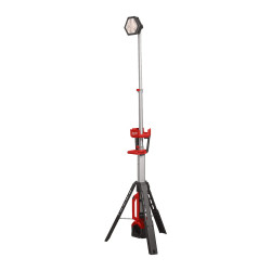 Lampa stojąca maszt M18SAL2 2800lm IP54+POKROWIEC+2xAKU5Ah+ŁADOWARKA