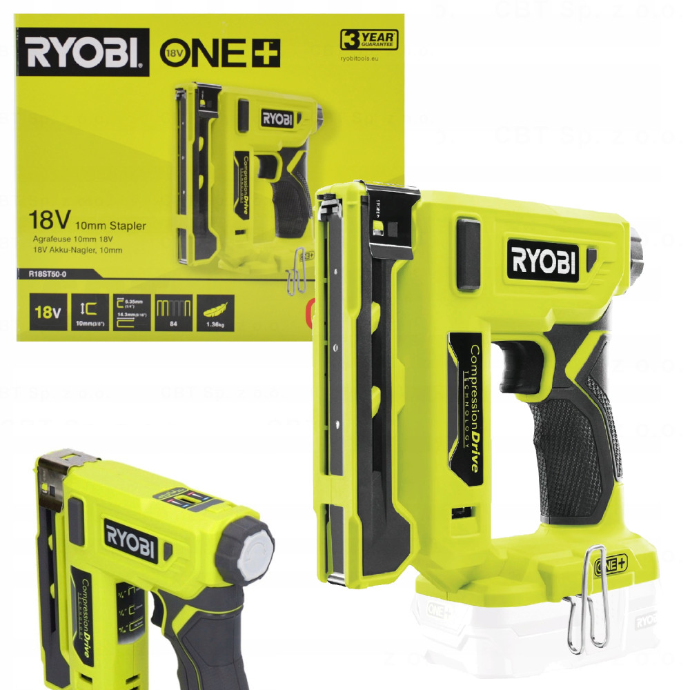 Zszywacz akumulatorowy R18ST50-0 ONE + RYOBI