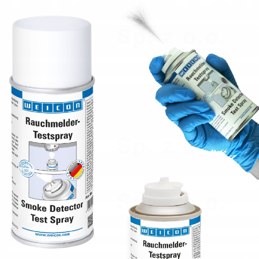 Test spray do fotoelektrycznych i optycznych czujników dymu 150 ml Weicon