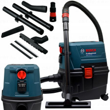 Odkurzacz przemysłowy na sucho i mokro z otrząsaczem 1100 W Bosch Professional GAS 15 PS