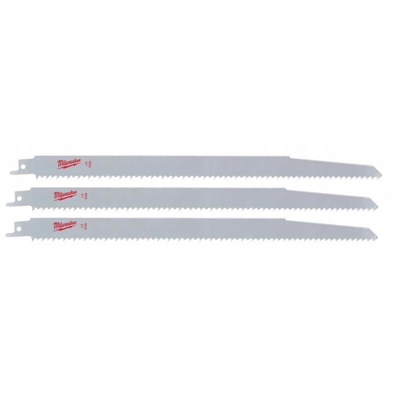 Brzeszczoty 300/4,2 mm HCS (3 sztuki) MILWAUKEE