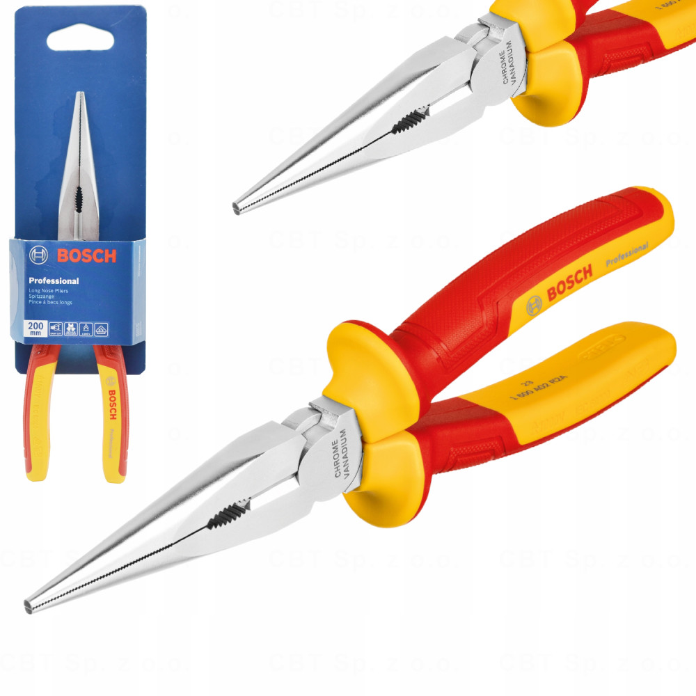 Szczypce wydłużone proste 200 mm Bosch