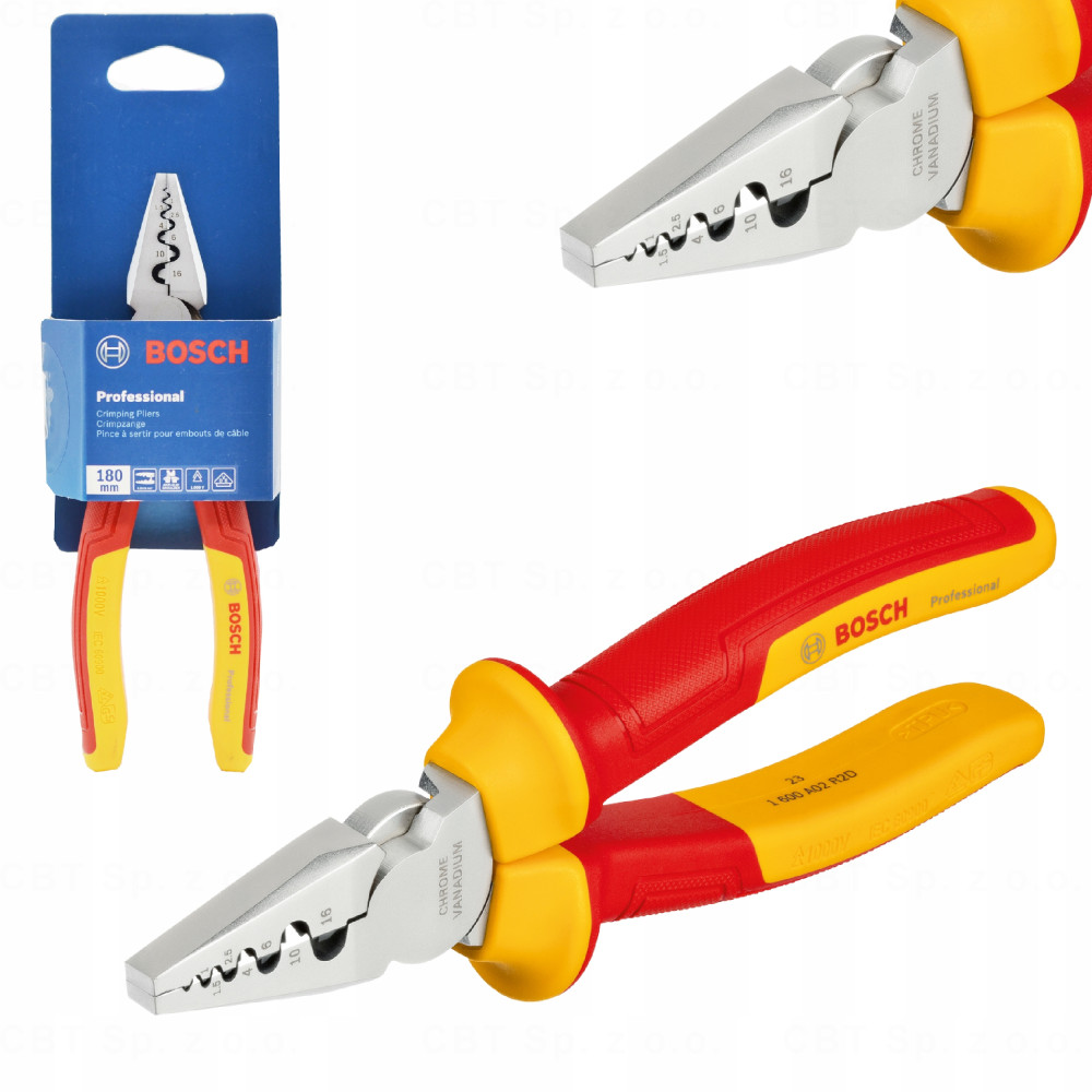 Szczypce do zaciskania dla elektryka 180 mm BOSCH