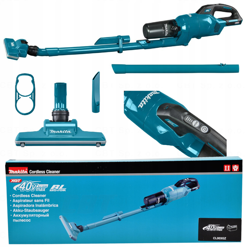 Odkurzacz akumulatorowy pionowy CL003GZ XGT MAKITA