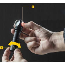 Latarka Wizard C2 Pro Magnet USB PCB cold ARMYTEK