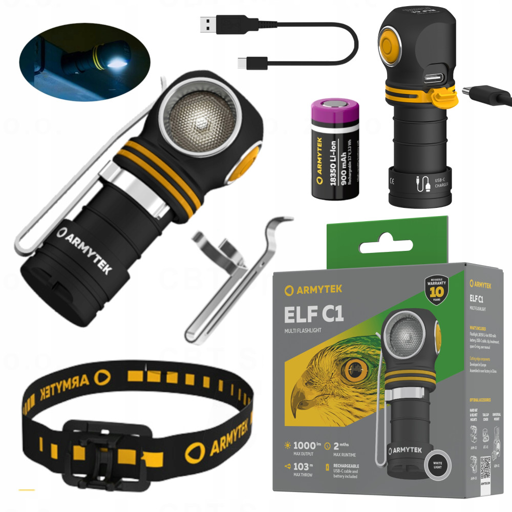 Latarka ELF C1 USB-C Cold Armytek