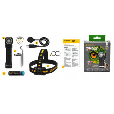 Latarka Wizard C2 WR PCB Magnet USB Czerwony Warm Armytek