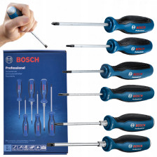 Zestaw 6 wkrętaków (PH, PZ,...