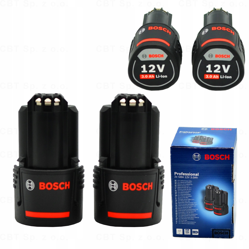 Akumulator 2 x GBA 12 V 3.0 Ah Bosch