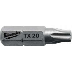 Bit torx TX20 długość 25 mm (25 sztuk) MILWAUKEE