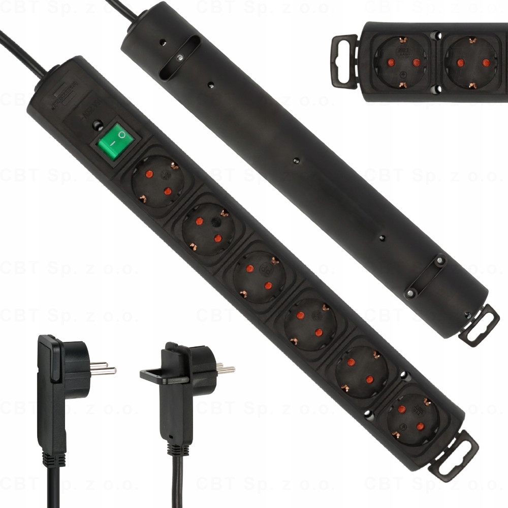 Listwa zasilająca 6 gniazd 2m Comfort-Line Plus BRENNENSTUHL