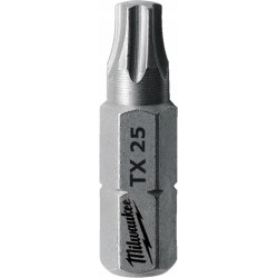 Bit torx TX25 długość 25 mm (25 sztuk) MILWAUKEE