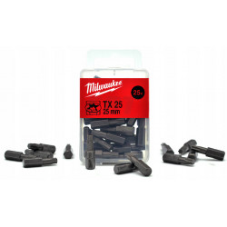 Bit torx TX25 długość 25 mm (25 sztuk) MILWAUKEE