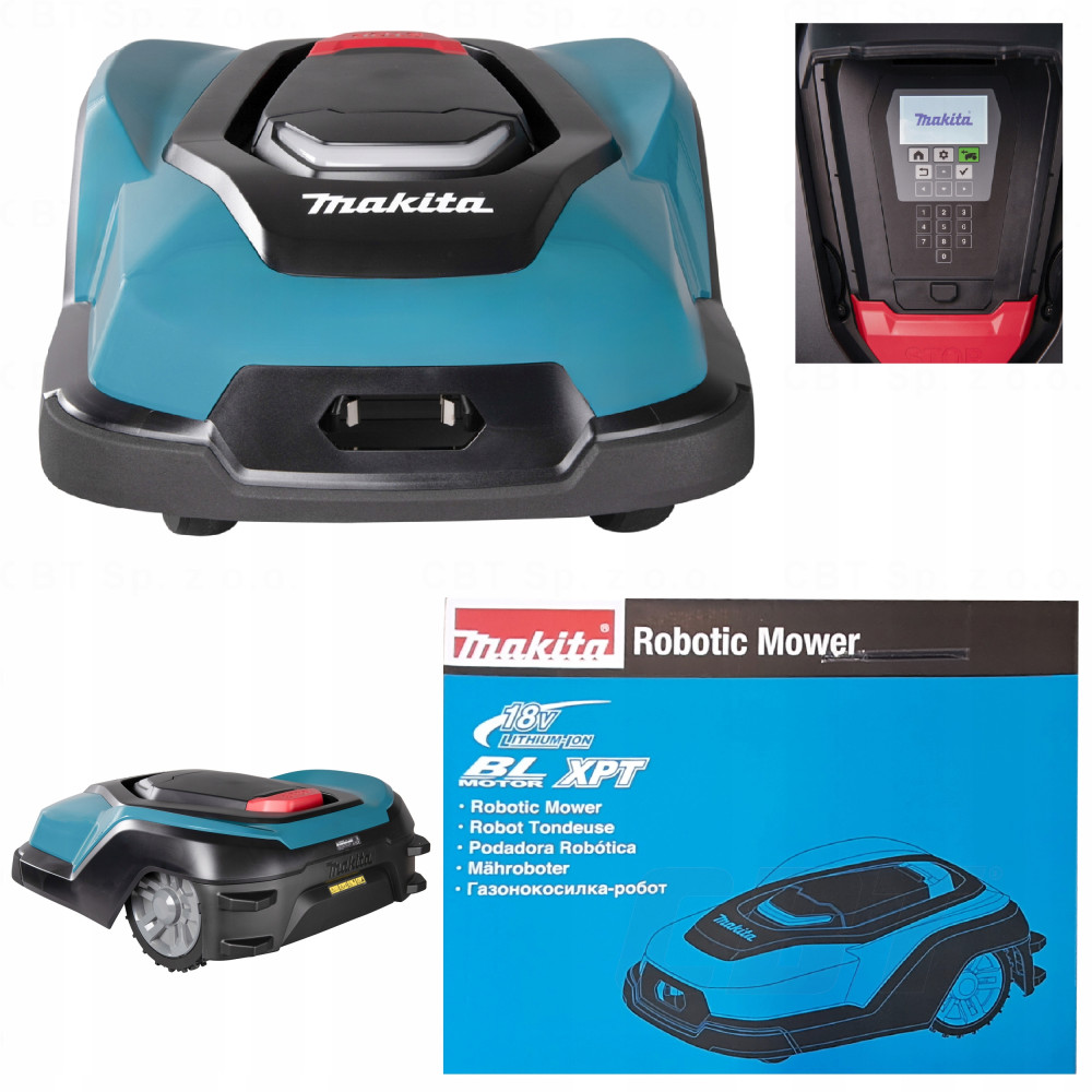 Robot koszący akumulatorowy 5 Ah 18 V 24 cm 3500 m2 RM350D MAKITA