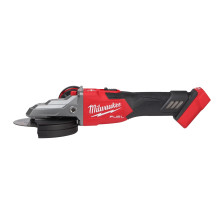Szlifierka kątowa z płaską głowicą, hamulec i włącznikiem suwakowym M18 FSAGF125XB-0X Milwaukee