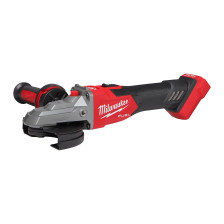Szlifierka kątowa z płaską głowicą, hamulec i włącznikiem suwakowym M18 FSAGF125XB-0X Milwaukee