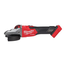 Szlifierka kątowa z płaską głowicą, hamulec i włącznikiem suwakowym M18 FSAGF125XB-0X Milwaukee