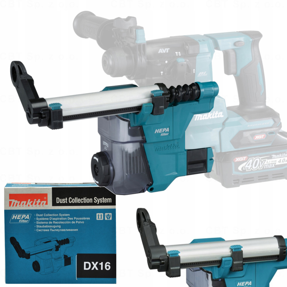 System odsysania i zbierania pyłu DX16 MAKITA