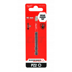 Bit Shockwave PZ2 długość 90 mm (1 sztuka) MILWAUKEE