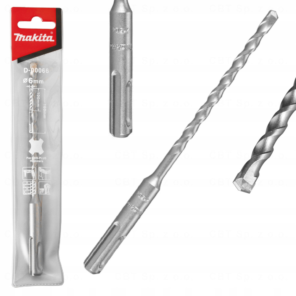 Wiertło udarowe SDS-PLUS 6 x 160 mm Makita