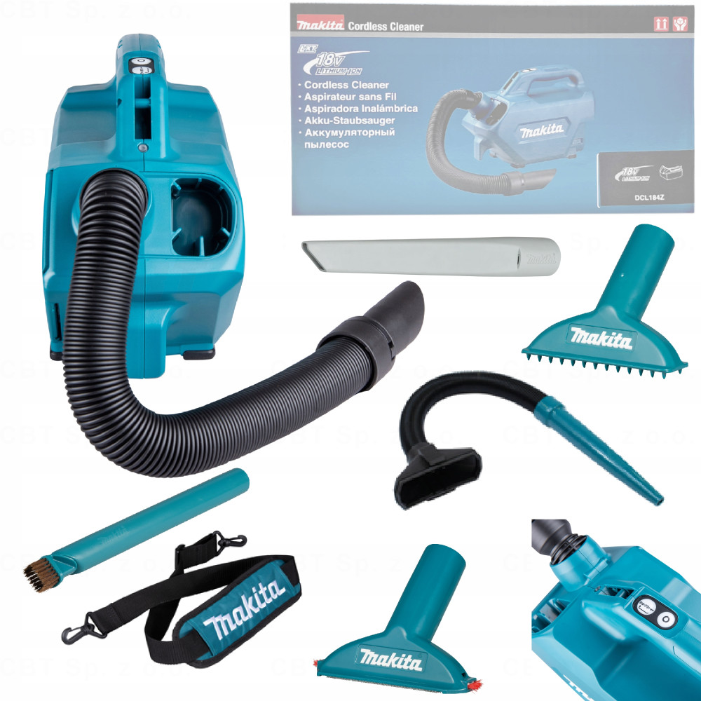 Odkurzacz akumulatorowy samochodowy 18V LXT DCL184Z Makita