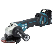 Akumulatorowa szlifierka kątowa 125 mm 2x Aku 5Ah DGA517RTJ MAKITA