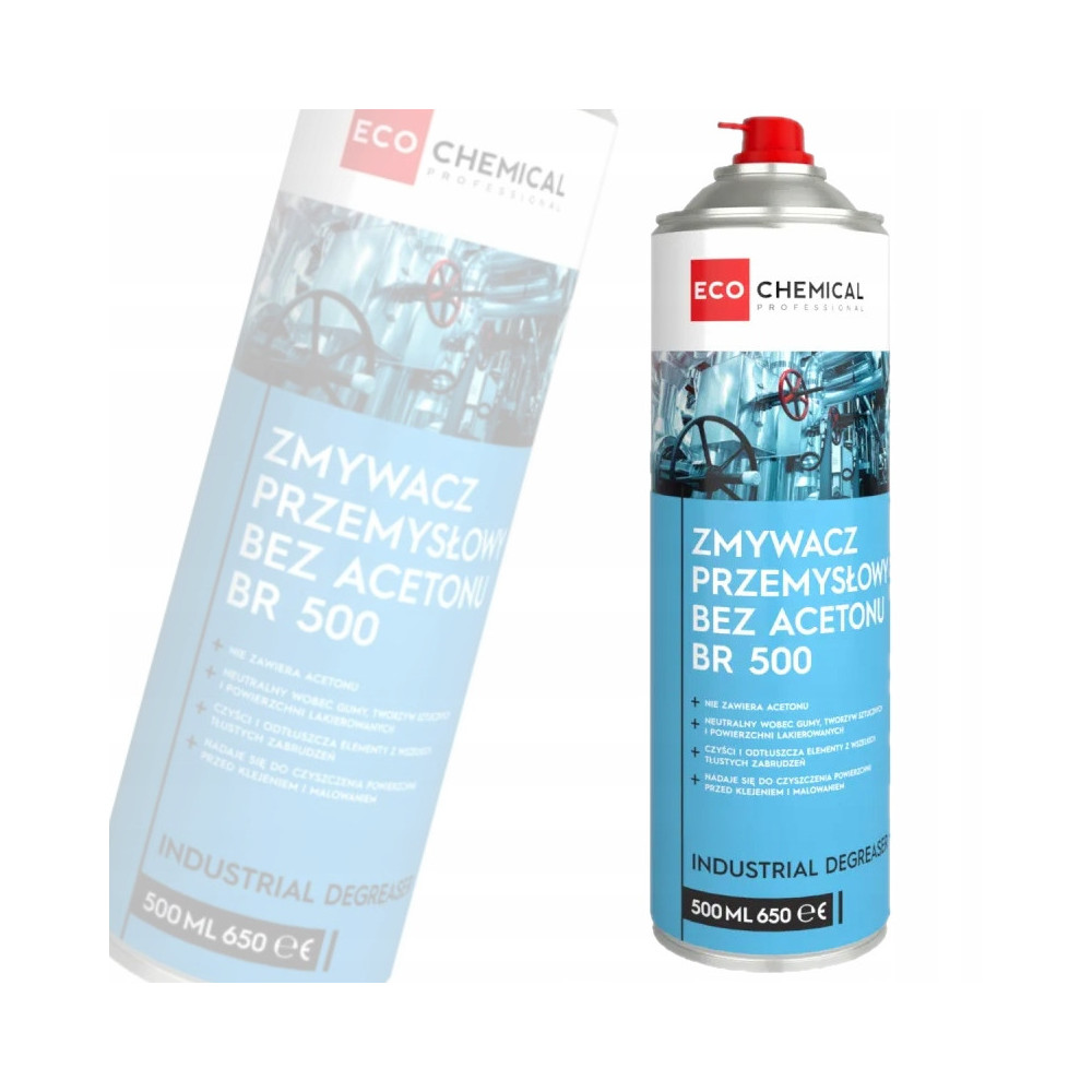 ZMYWACZ PRZEMYSŁOWY BEZ ACETONU BR 500 INDUSTRIAL DEAGRESER - 500ml ECOCHEMICAL