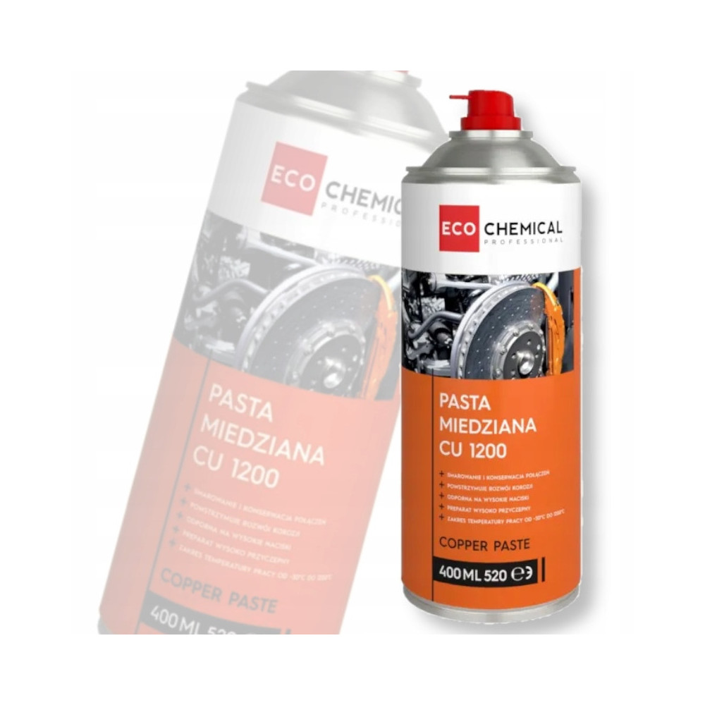 PASTA MIEDZIANA WYSOKOTEMPERATUROWA CU 1200 HIGH TEMPERATURE - 400 ml ECOCHEMICAL