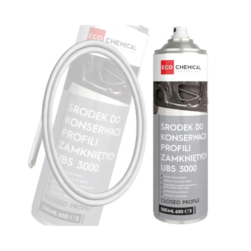 ŚRODEK DO KONSERWACJI PROFILI ZAMKNIĘTYCH UBS 3000 CLOSED PROFILE 500 ml ECOCHEMICAL