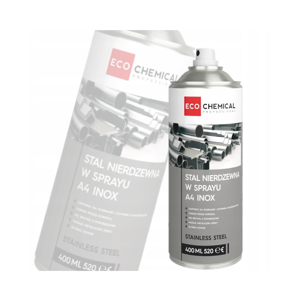 STAL NIERDZEWNA W SPRAYU A4 INOX - 400 ml ECOCHEMICAL