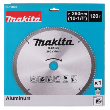 Tarcza tnąca do aluminium 260 x 30 mm MAKITA
