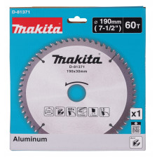 Tarcza tnąca, Standard T.C.T, 190 x 30 mm, 60Z, do aluminium MAKITA (MTD-72970)