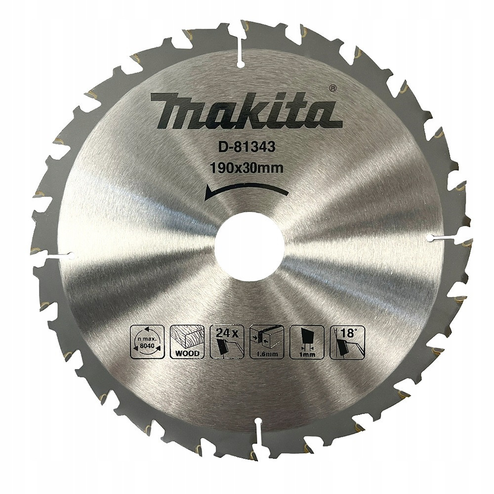 Tarcza tnąca Economy 190 x 30 mm, 24 Z MAKITA