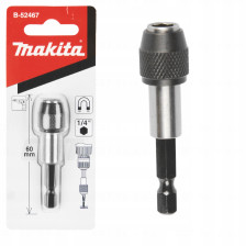 Uchwyt do bitów z tuleją, 60 mm, 1/4" MAKITA