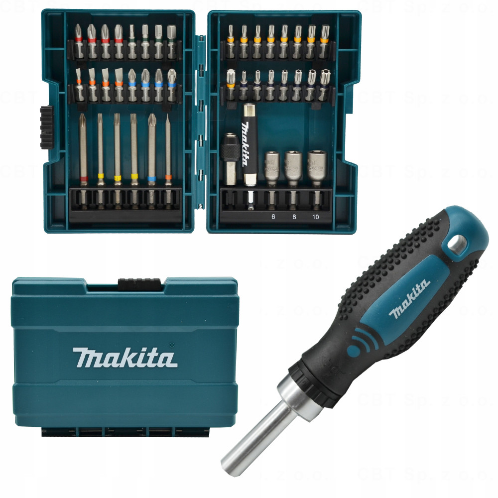 ZEST. KOŃC. WKRĘTAKOWYCH Z GRZECHOTKĄ 44SZT. MAKITA