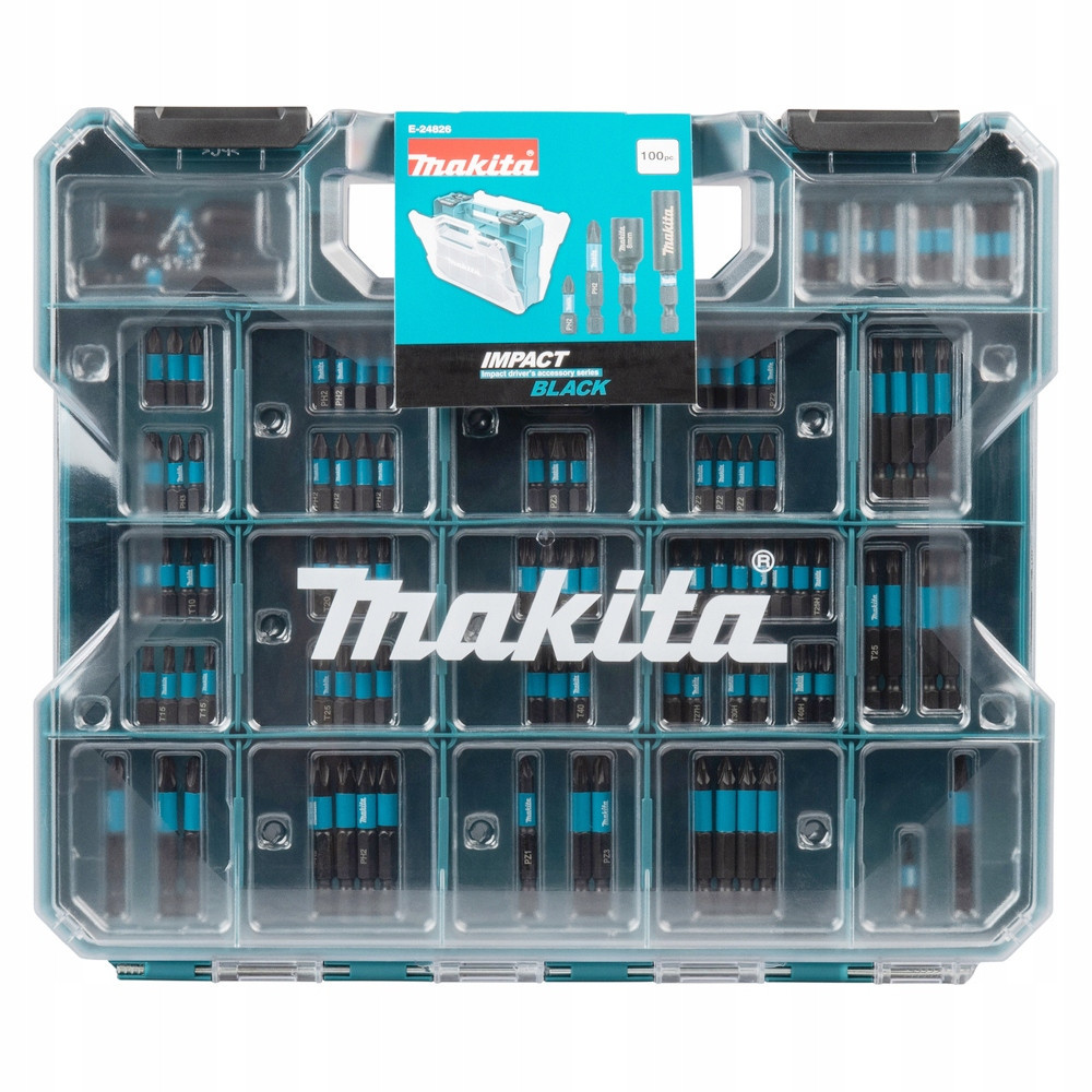 Zestaw akcesoriów 100 sztuk walizka MAKITA