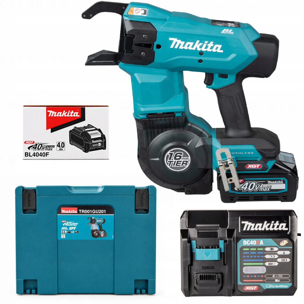 WIĄZARKA DO ZBROJEŃ 40V 2x4.0Ah XGT TR001GU201 MAKITA