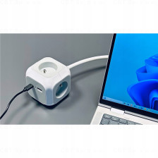 Listwa zasilająca 4 gniazda 2 USB ALEA Power 1,4m  USB-C.
