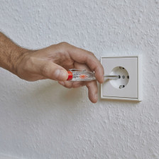 Próbnik napięcia płaski 2553 120-250V WIHA