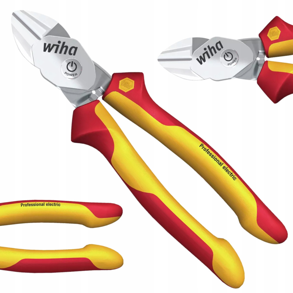 Szczypce tnące boczne 200 mm wysokowydajne VDE Electric Professional BiCut DynamicJoint WIHA