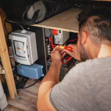 Wkrętak SoftFinish electric PlusMinus Pozidriv PZ1x80mm WIHA