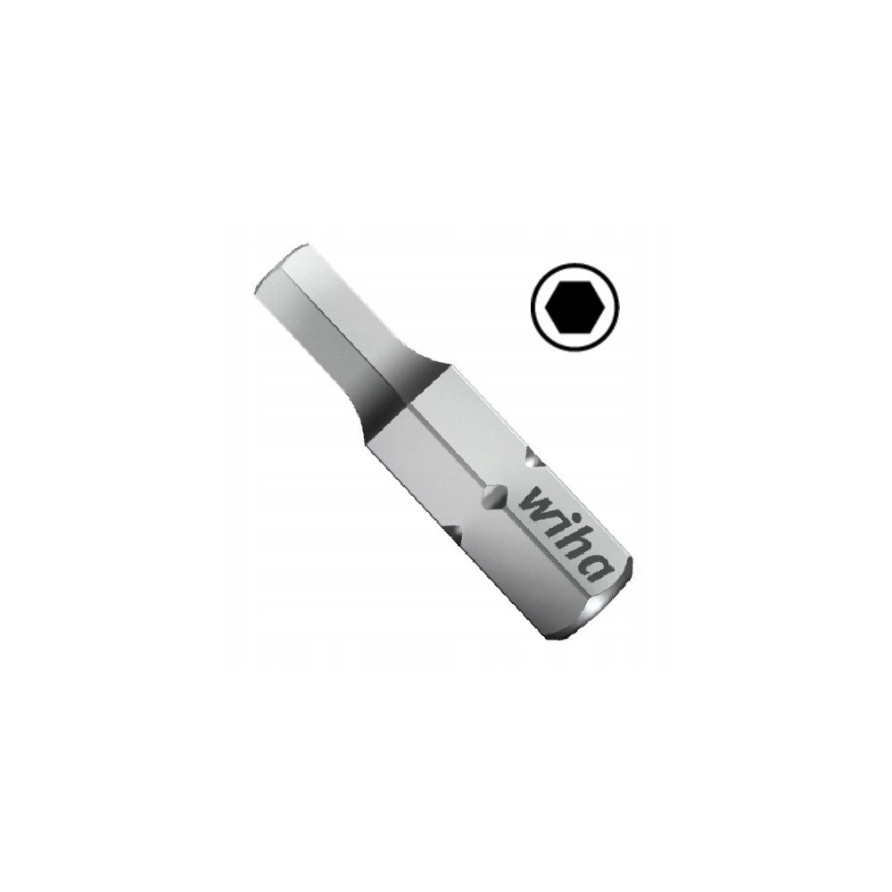 Bit Standard 1/4'' 7013Z HEX 5x25 mm WIHA